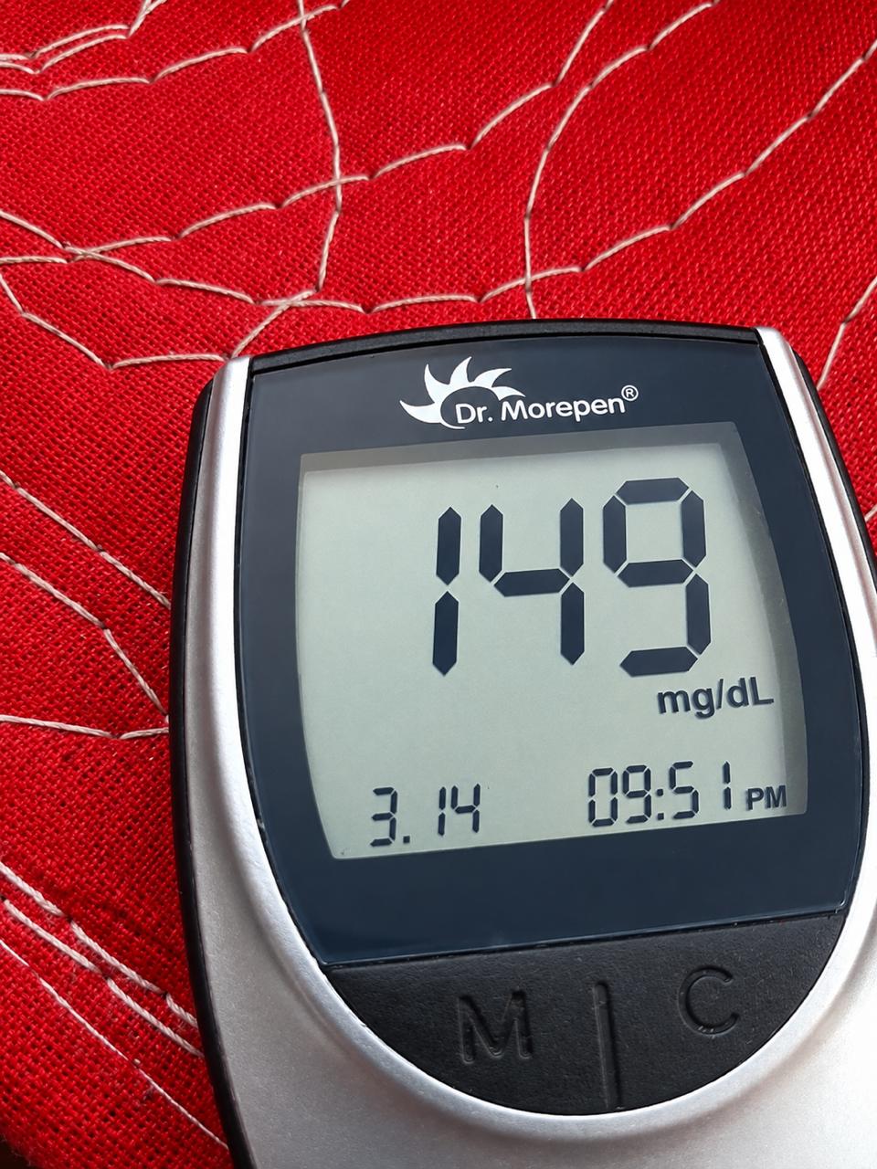 Blood Sugar Report After